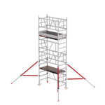 Andaime em alumínio Altrex MiTOWER PLUS 75×155, altura de trabalho de 5,2 m.