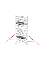 Andaime em alumínio Altrex MiTOWER PLUS 75×155, altura de trabalho de 5,2 m.