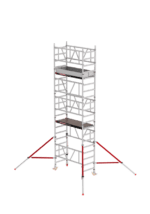 Andaime em alumínio Altrex MiTOWER PLUS 75×155, altura de trabalho 6,2 m.