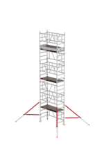 Andaime em alumínio Altrex MiTOWER PLUS 75×155, altura de trabalho 7,2 m.