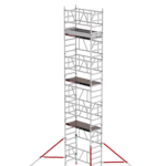 Andaime em alumínio Altrex MiTOWER PLUS 75×155, altura de trabalho 8,2 m.