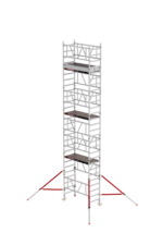 Andaime em alumínio Altrex MiTOWER PLUS 75×155, altura de trabalho 8,2 m.