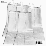 Calha flexível para detritos Ø80 cm EMBALAGEM 5 unidades