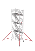 Andaime com escadas RS 53 Tower 135x185 - altura de trabalho de 8,20 m
