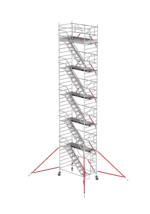Andaime com escadas RS 53 Tower 135x185 - altura trabalho 12,20 m